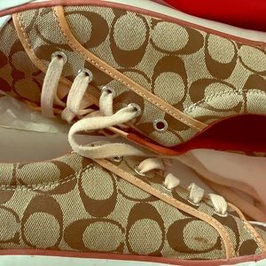 Coach sneakers size 8 1/2
